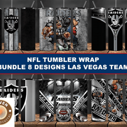 Las Vegas Tumbler Wrap , Football Tumbler Png ,Nfl Tumbler Wrap 18