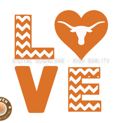 Texas LongHornsRugby Ball Svg, ncaa logo, ncaa Svg, ncaa Team Svg, NCAA, NCAA Design 06