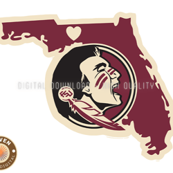 Florida State SeminolesRugby Ball Svg, ncaa logo, ncaa Svg, ncaa Team Svg, NCAA, NCAA Design 106