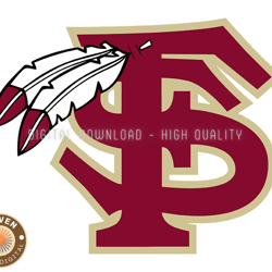 Florida State SeminolesRugby Ball Svg, ncaa logo, ncaa Svg, ncaa Team Svg, NCAA, NCAA Design 111