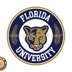 Florida International PanthersRugby Ball Svg, ncaa logo, ncaa Svg, ncaa Team Svg, NCAA, NCAA Design 114