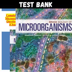 Latest 2023 Brock Biology of Microorganisms, Madigan, 16th edition Madigan Test bank | All Chapters