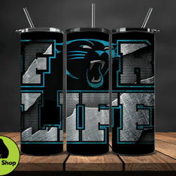 Carolina Panthers Logo NFL, Football Teams PNG, NFL Tumbler Wraps PNG, Design by Enloe Shop Store 84