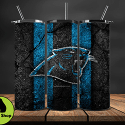 Carolina Panthers Logo NFL, Football Teams PNG, NFL Tumbler Wraps PNG, Design by Enloe Shop Store 86