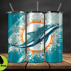 Miami DolphinsNFL Tumbler Wrap, Nfl Teams, NFL Logo Tumbler Png, NFL Design Png Design  07