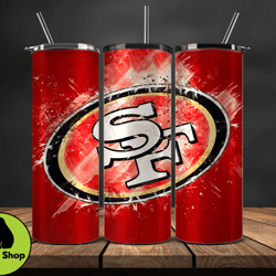 San Francisco 49ersNFL Tumbler Wrap, Nfl Teams, NFL Logo Tumbler Png, NFL Design Png Design  15