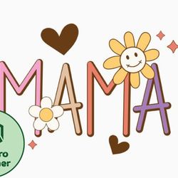 retro mothers day quote svg mama, mother day png, mother day png love design 418