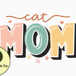 retro cat quote svg cat mom design 365