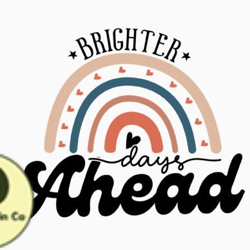 brighter days ahead retro mothers day design 323