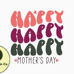 retro happy mothers day svg design 361