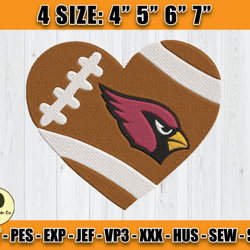 Cardinals Embroidery, NFL Cardinals Embroidery, NFL Machine Embroidery Digital, 4 sizes Machine Emb Files - 08 -Cooperst