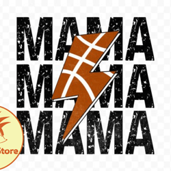 Basketball Mama Stacked PNG Design207