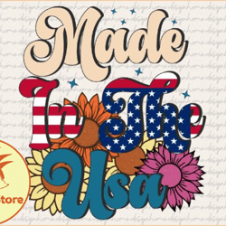 Retro PNG Made in the USA Design 151