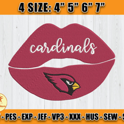 Cardinals Embroidery, NFL Cardinals Embroidery, NFL Machine Embroidery Digital, 4 sizes Machine Emb Files - 04 -Colditz