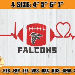 Atlanta Falcons Embroidery, NFL Falcons Embroidery, NFL Machine Embroidery Digital, 4 sizes Machine Emb Files-04-Colditz