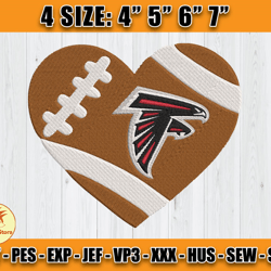 Atlanta Falcons Embroidery, NFL Falcons Embroidery, NFL Machine Embroidery Digital, 4 sizes Machine Emb Files -15-Coldit