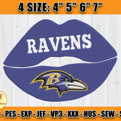 Ravens Embroidery, NFL Ravens Embroidery, NFL Machine Embroidery Digital, 4 sizes Machine Emb Files -10-Colditz