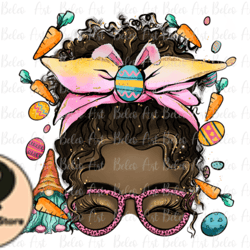 about easter day messy bun black skindesign 33