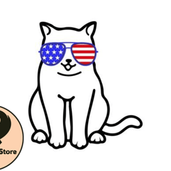 messy bun american flag independence day design 47