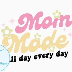 Mom Mode Retro Mothers Day Quotes Svg Design27