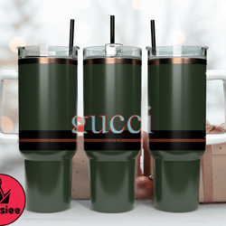 Gucci Tumbler Wrap, Gucci Logo, Luxury Tumbler 40oz Tumbler Wrap D146 by Lukas