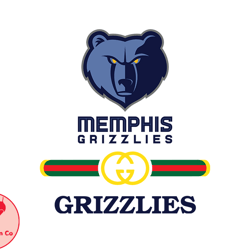 memphis grizzlies png, gucci nba png, basketball team png, nba teams png , nba logo design 74