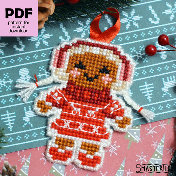 Gingerbread girl cross stitch pattern PDF by Smasterilli 0426 1.JPG