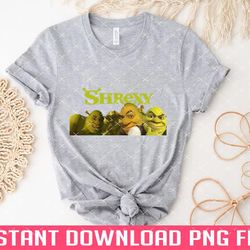shrek png files for sublimation