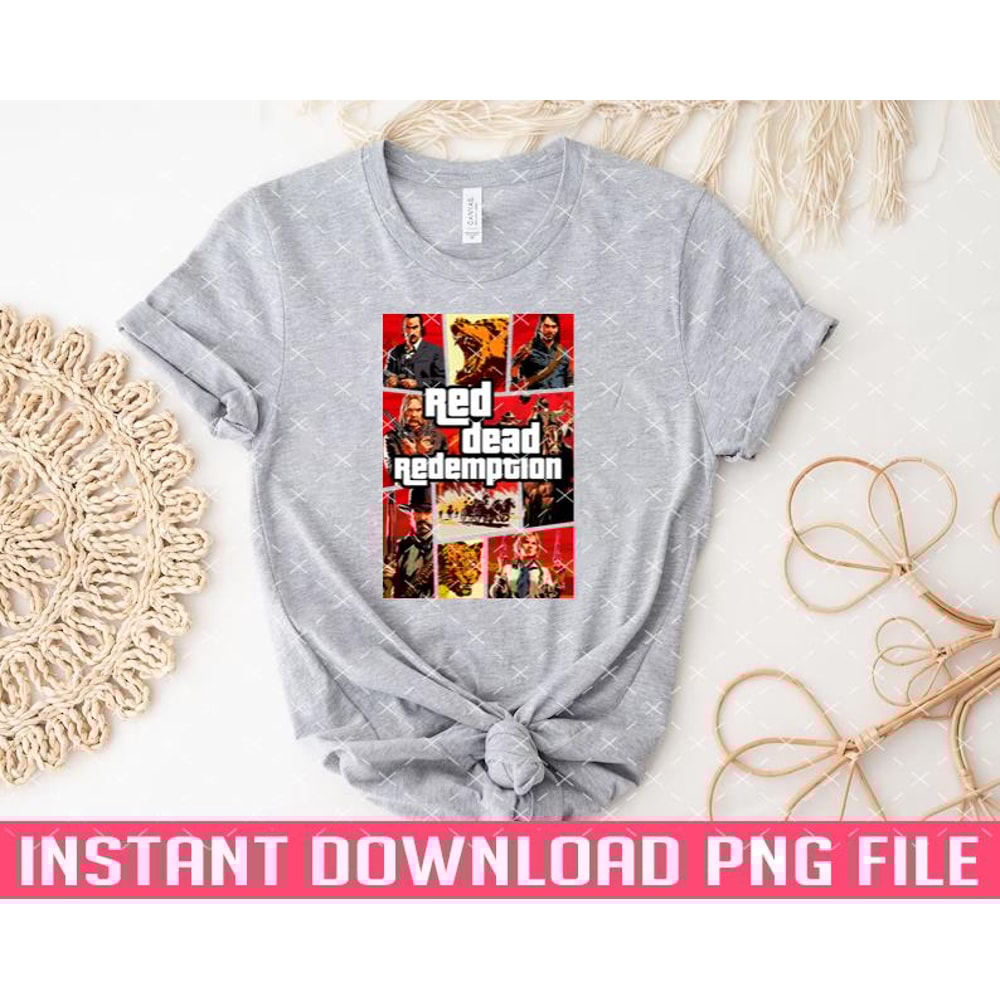 TT1101241493-Red Theft Redemption PNG files for sublimation.jpg
