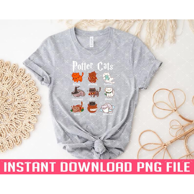 TT1101241601-Potter Cats t shirt Funny Gifts For Cat Lovers PNG files for sublimation.jpg