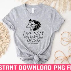 opossum quotes png files for sublimation