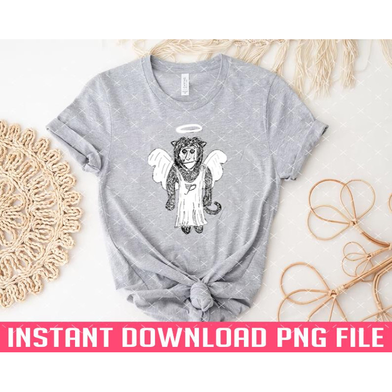 TT1101242071-Monkey Gone to Heaven PNG files for sublimation.jpg