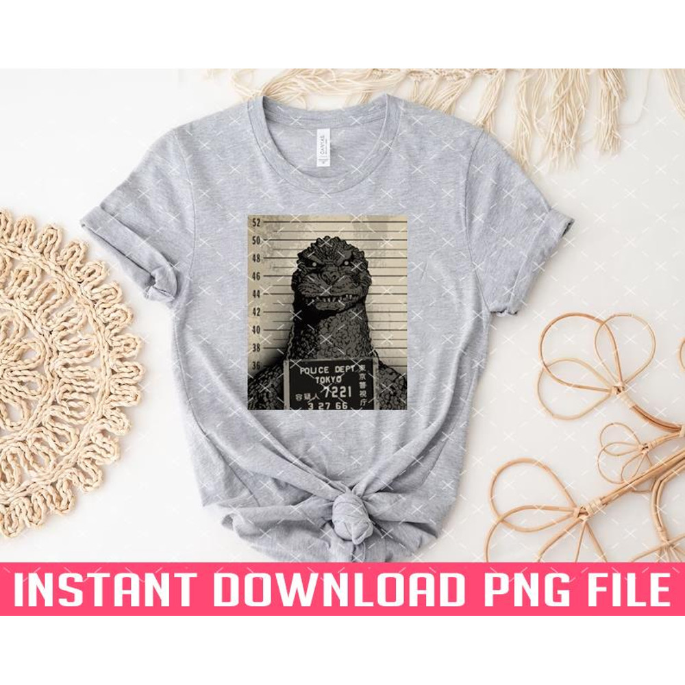 TT1101243124-Godzilla Mugshot Illustrated by Buck Tee PNG files for sublimation.jpg