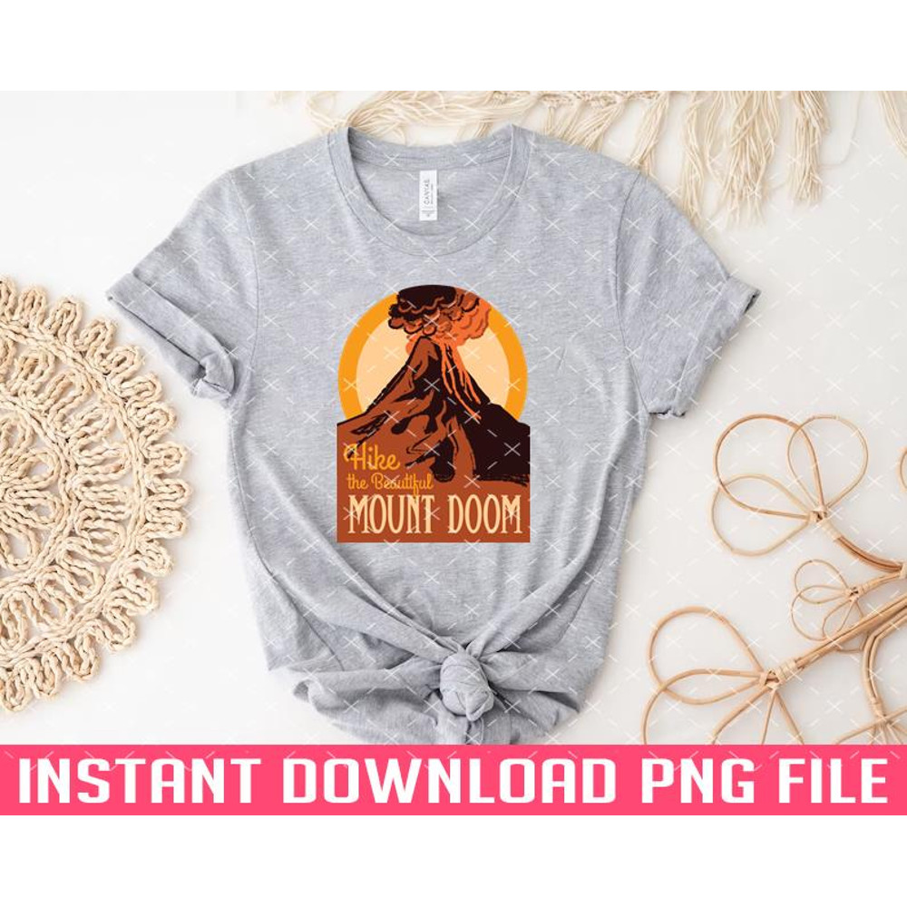 TT1101242949-Hike the Beautiful Mount Doom • Lord of the Rings • National Parks PNG files for sublimation.jpg