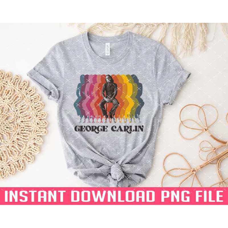 TT1101243176-George Carlin Retro Fade PNG files for sublimation.jpg