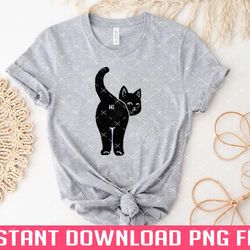 hello cat butt minimalist black by tobe fonseca png files for sublimation