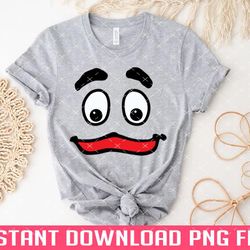 grimace face png files for sublimation