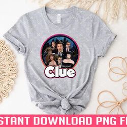 clue movie 80s png files for sublimation
