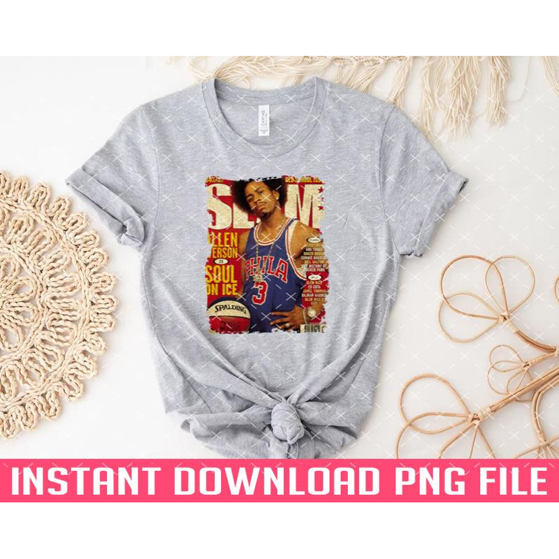 TT1101244362-Allen Iverson Slam Cover 3 PNG files for sublimation.jpg