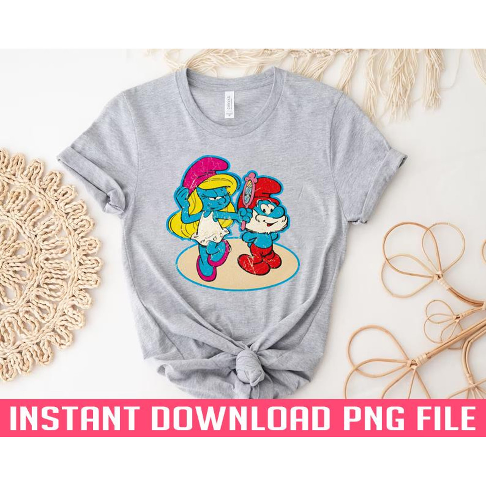 ALL050324726-papa smurf and smurfette vintage PNG Download.jpg