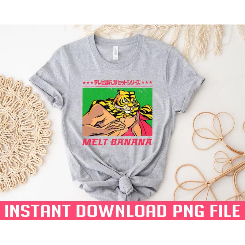 ALL050324664-Melt Banana Original Psychedelic Fan Art PNG Download, Instant Download.jpg