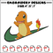 Charmander nike Embroidery Design, Pokemon Embroidery, Embroidery File, Nike Embroidery, Anime shirt, Digital download.jpg