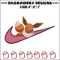 Eevee x nike Embroidery Design, Pokemon Embroidery, Embroidery File, Nike Embroidery, Anime shirt, Digital download.jpg