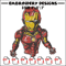 Iron man chibi Embroidery Design, Marvel Embroidery, Embroidery File, Anime Embroidery, Anime shirt, Digital download.jpg