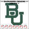 Baylor University logo embroidery design, NCAA embroidery,Sport embroidery,Logo sport embroidery,Embroidery design.jpg