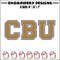 California Baptist logo embroidery design, NCAA embroidery, Sport embroidery, Embroidery design, Logo sport embroidery.jpg