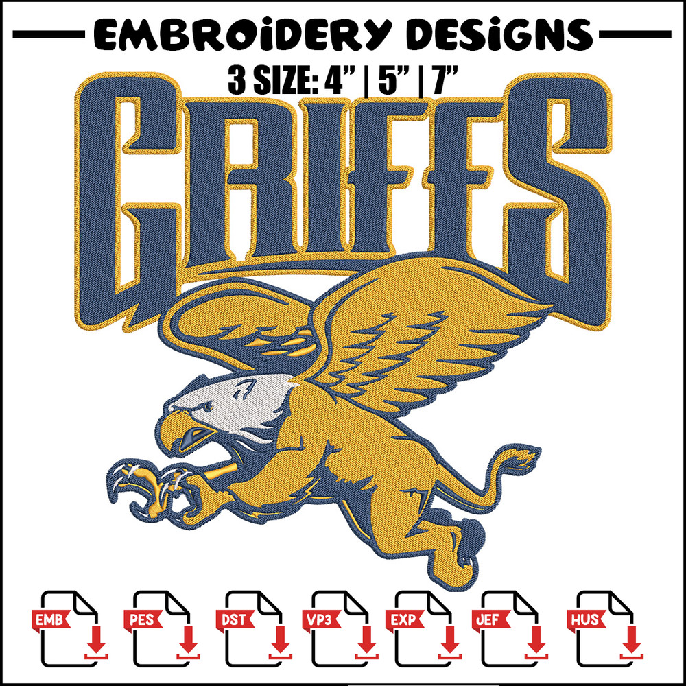 Canisius College logo embroidery design, Sport embroidery, logo sport embroidery, Embroidery design,NCAA embroidery.jpg