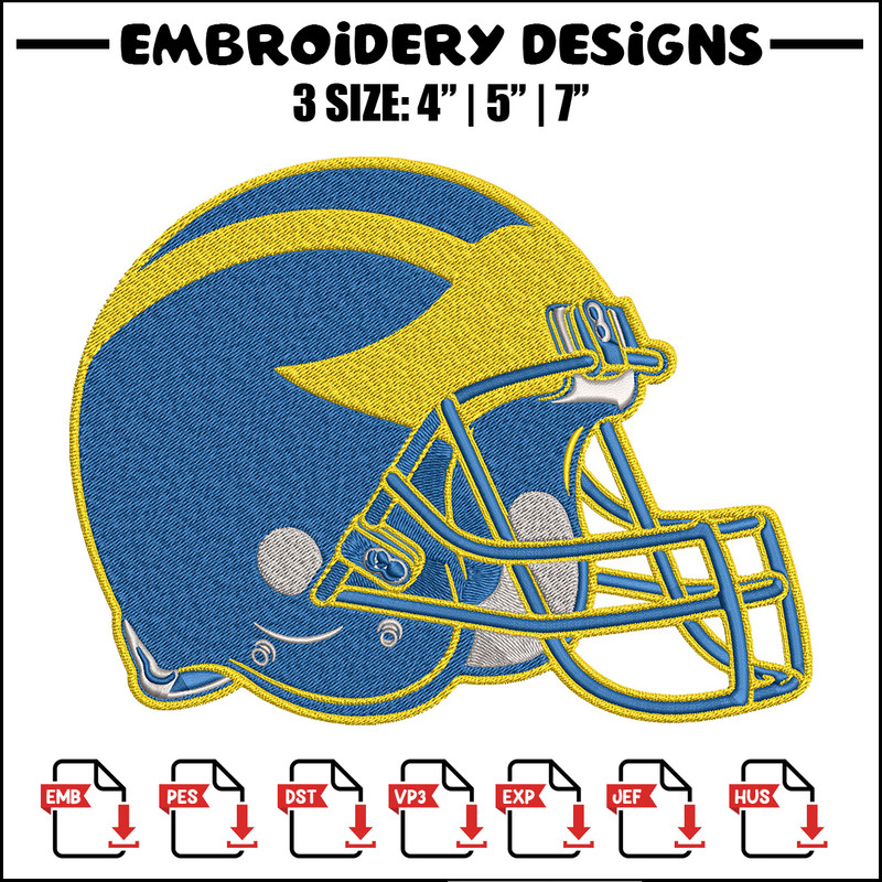 Delaware Blue Hens Helmet embroidery design, NCAA embroidery, Embroidery design, Logo sport embroidery, Sport embroidery.jpg