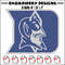 Duke University logo embroidery design, NCAA embroidery,Sport embroidery,Logo sport embroidery,Embroidery design.jpg