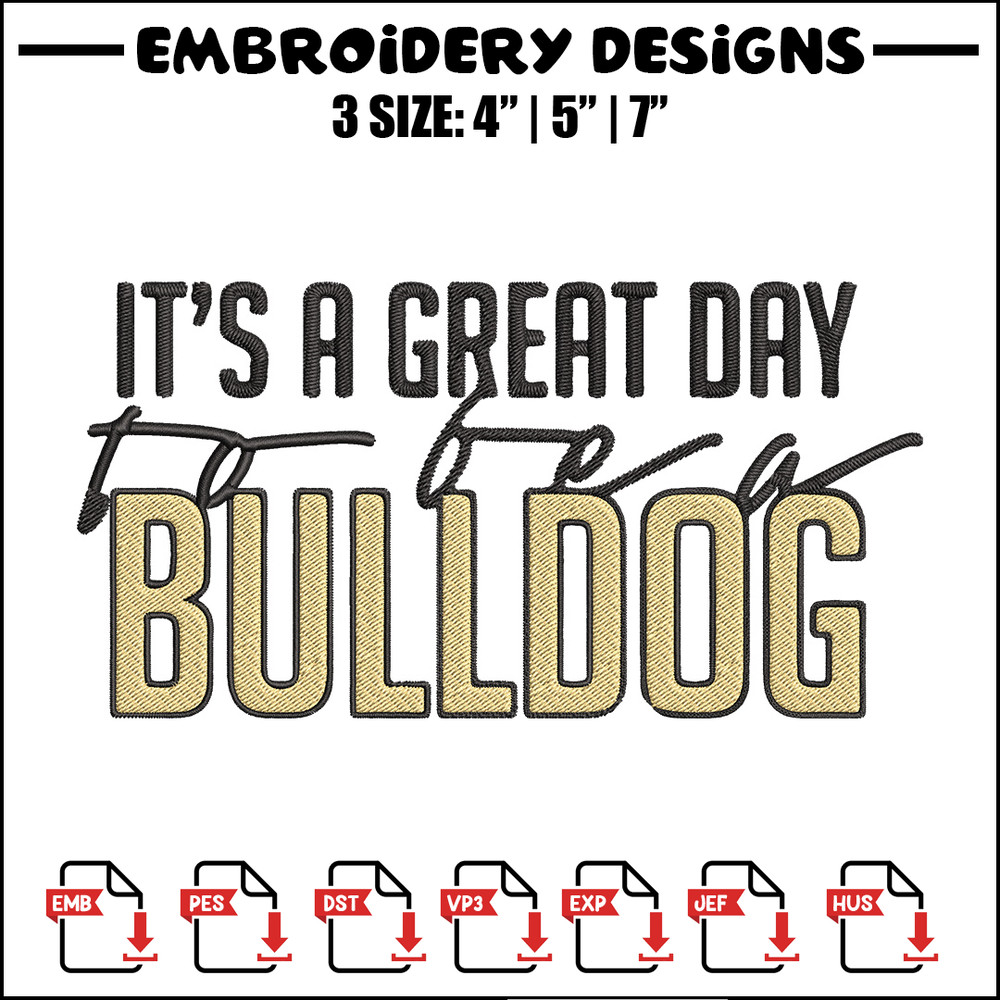 It's a Bulldog Thing  embroidery design, Bulldog embroidery, Sport embroidery,Logo sport embroidery,Embroidery design.jpg